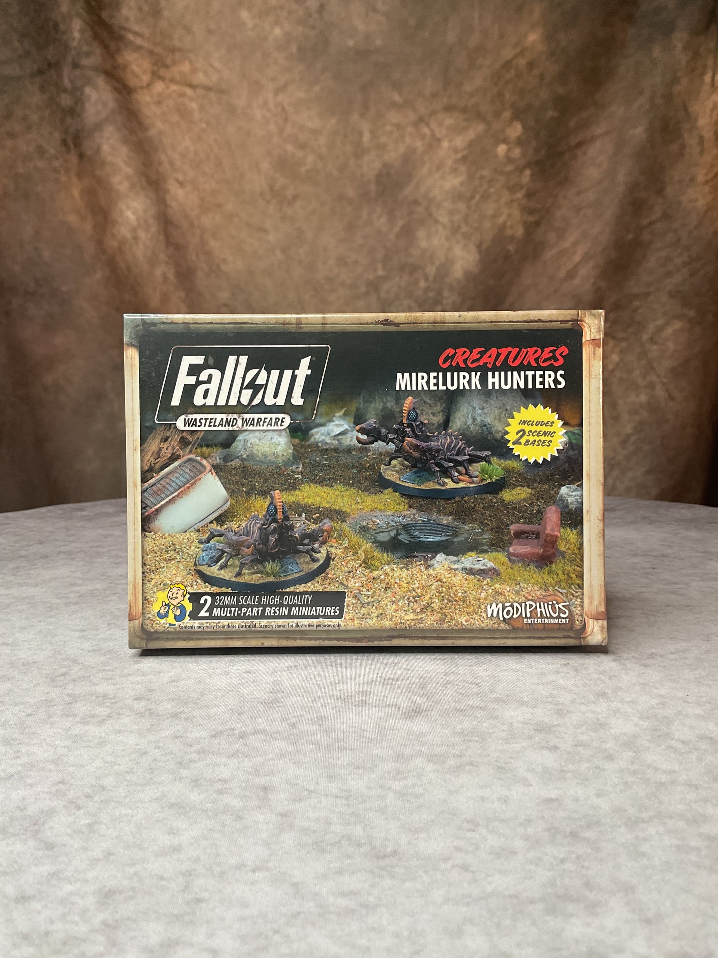 Miniatures - Fallout: Wasteland Warfare - Creatures: Mirelurk Hunters
