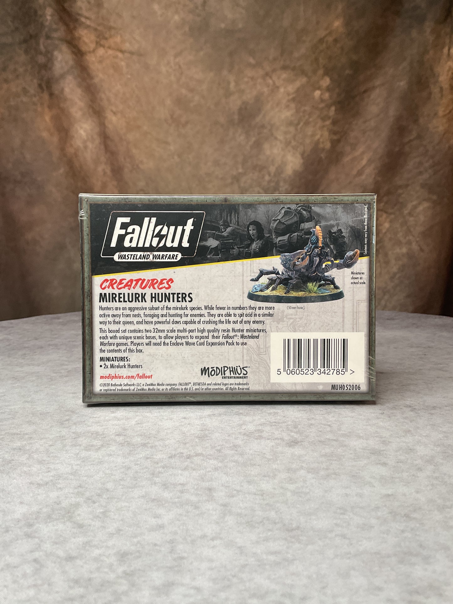 Miniatures - Fallout: Wasteland Warfare - Creatures: Mirelurk Hunters