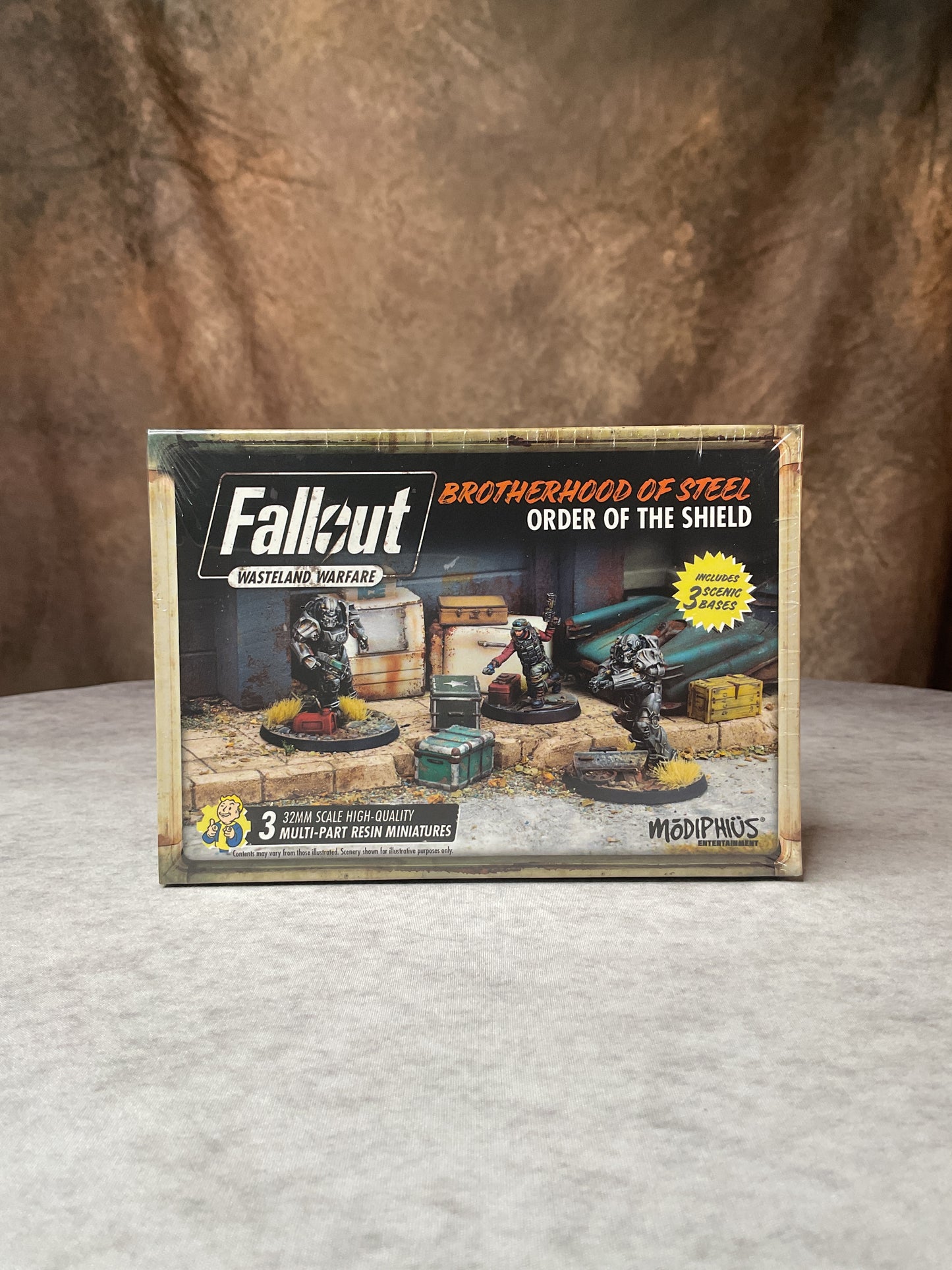 Miniatures - Fallout: Wasteland Warfare - Brotherhood of Steel: Order of the Shield