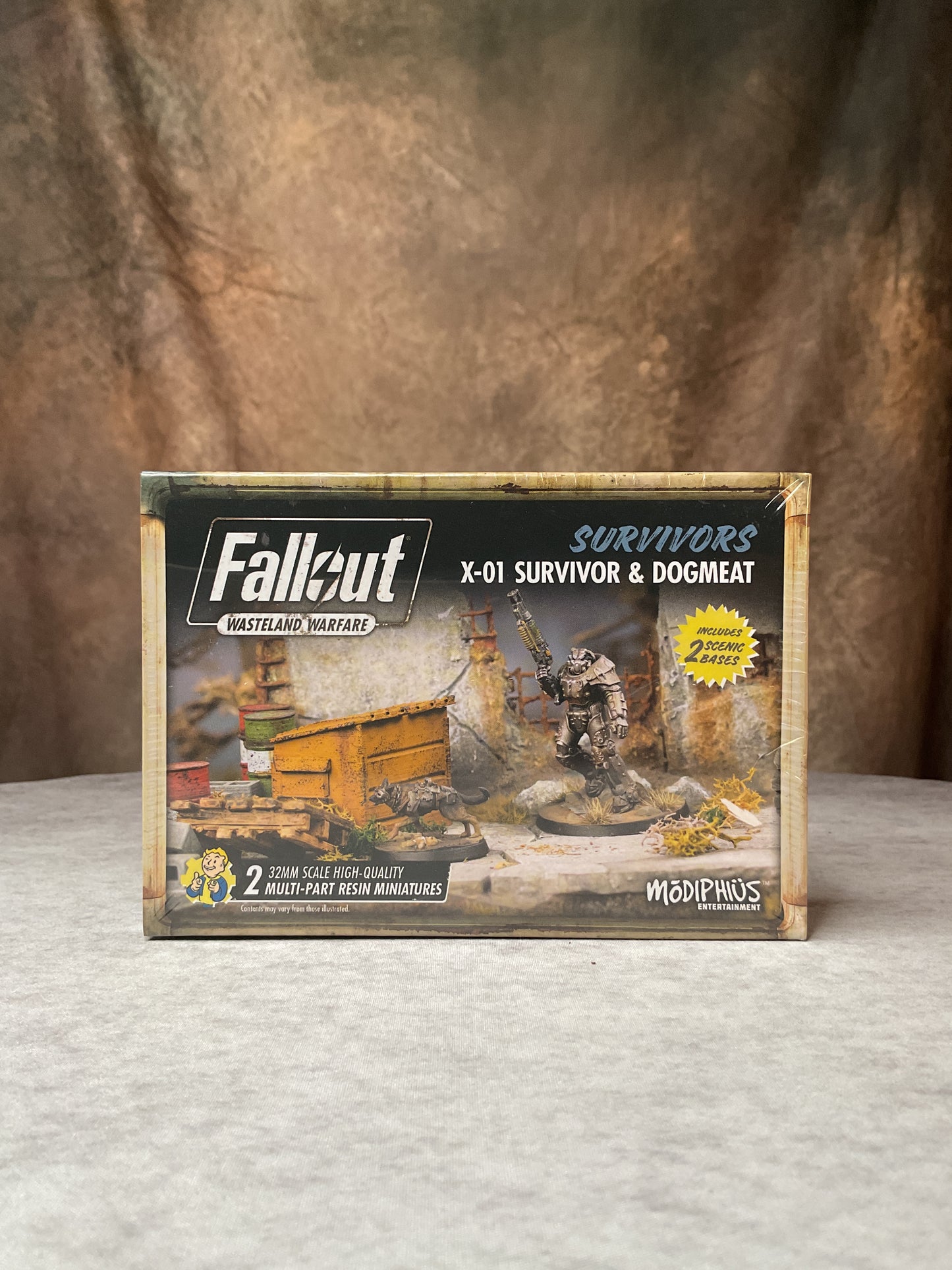 Miniatures - X-01 Survivor & Dogmeat