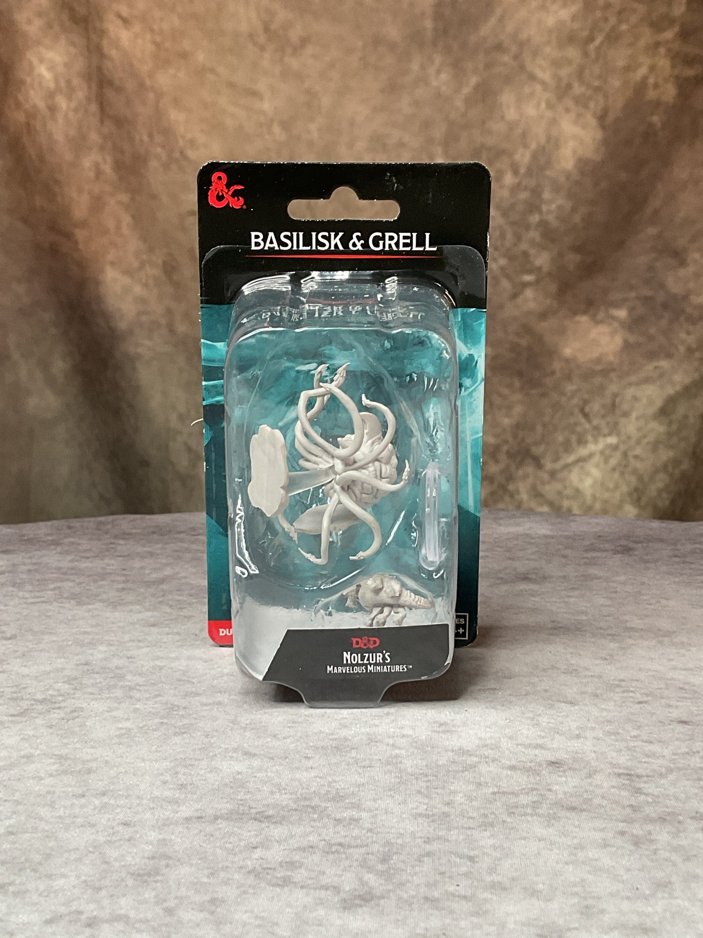 Miniatures – D&D Nolzur's Marvelous Miniatures: Unpainted Minis– Wave 11– Grell & Basilisk