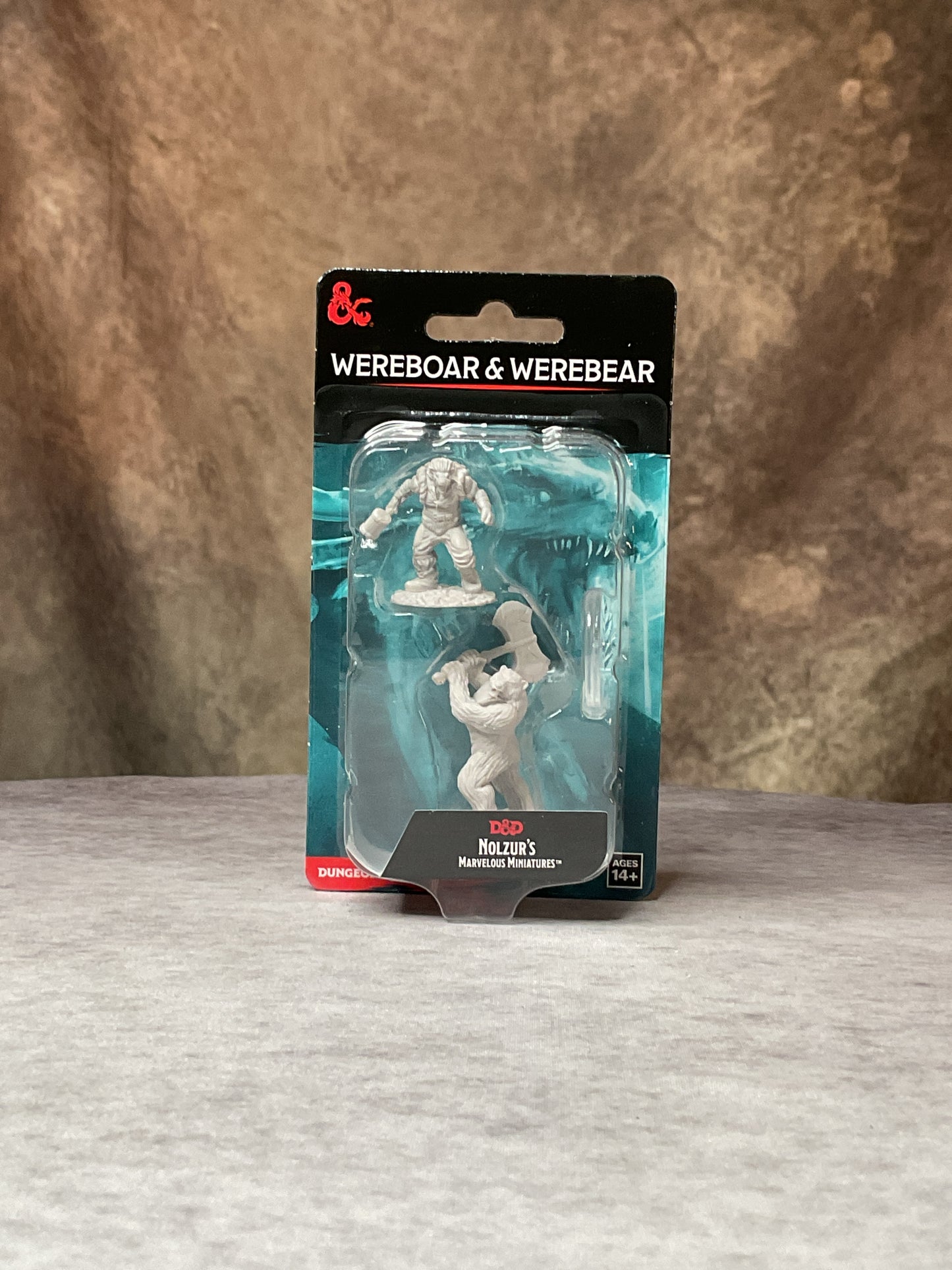 Miniatures – D&D Nolzur's Marvelous Miniatures: Unpainted Minis– Wave 9– Wereboar & Werebear