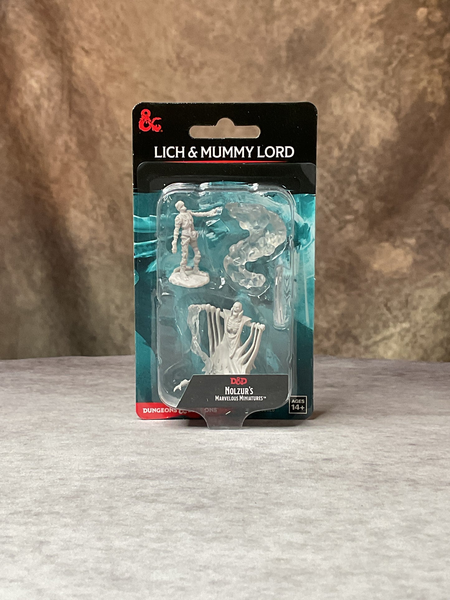 Miniatures – D&D Nolzur's Marvelous Miniatures: Unpainted Minis– Wave 11– Lich & Mummy Lord