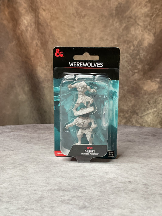 Miniatures – D&D Nolzur's Marvelous Miniatures: Unpainted Minis– Wave 4– Werewolves