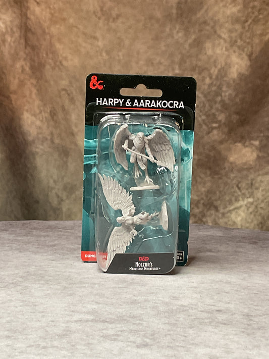Miniatures – D&D Nolzur's Marvelous Miniatures: Unpainted Minis– Wave 11– Harpy & Arakocra
