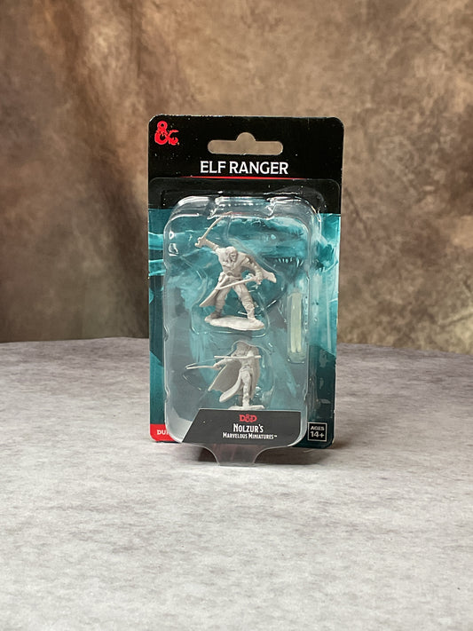 Miniatures – D&D Nolzur's Marvelous Miniatures: Unpainted Minis– Wave 1– Elf Male Ranger