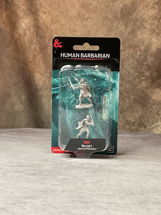 Miniatures – D&D Nolzur's Marvelous Miniatures: Unpainted Minis– Wave 1– Human Female Barbarian