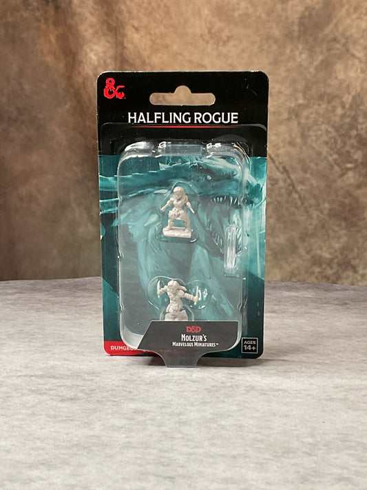 Miniatures – D&D Nolzur's Marvelous Miniatures: Unpainted Minis– Wave 1– Halfling Female Rogue