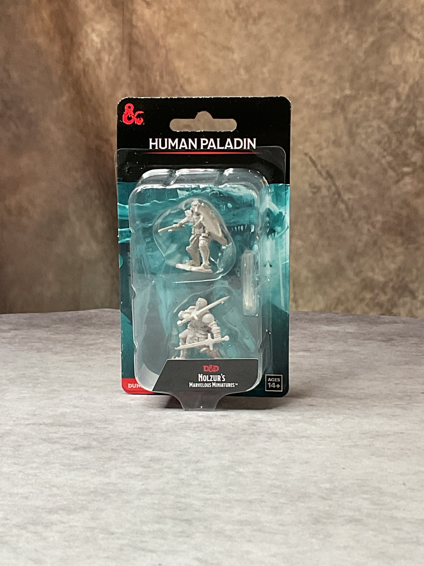 Miniatures – D&D Nolzur's Marvelous Miniatures: Unpainted Minis– Wave 13– Human Paladin Male