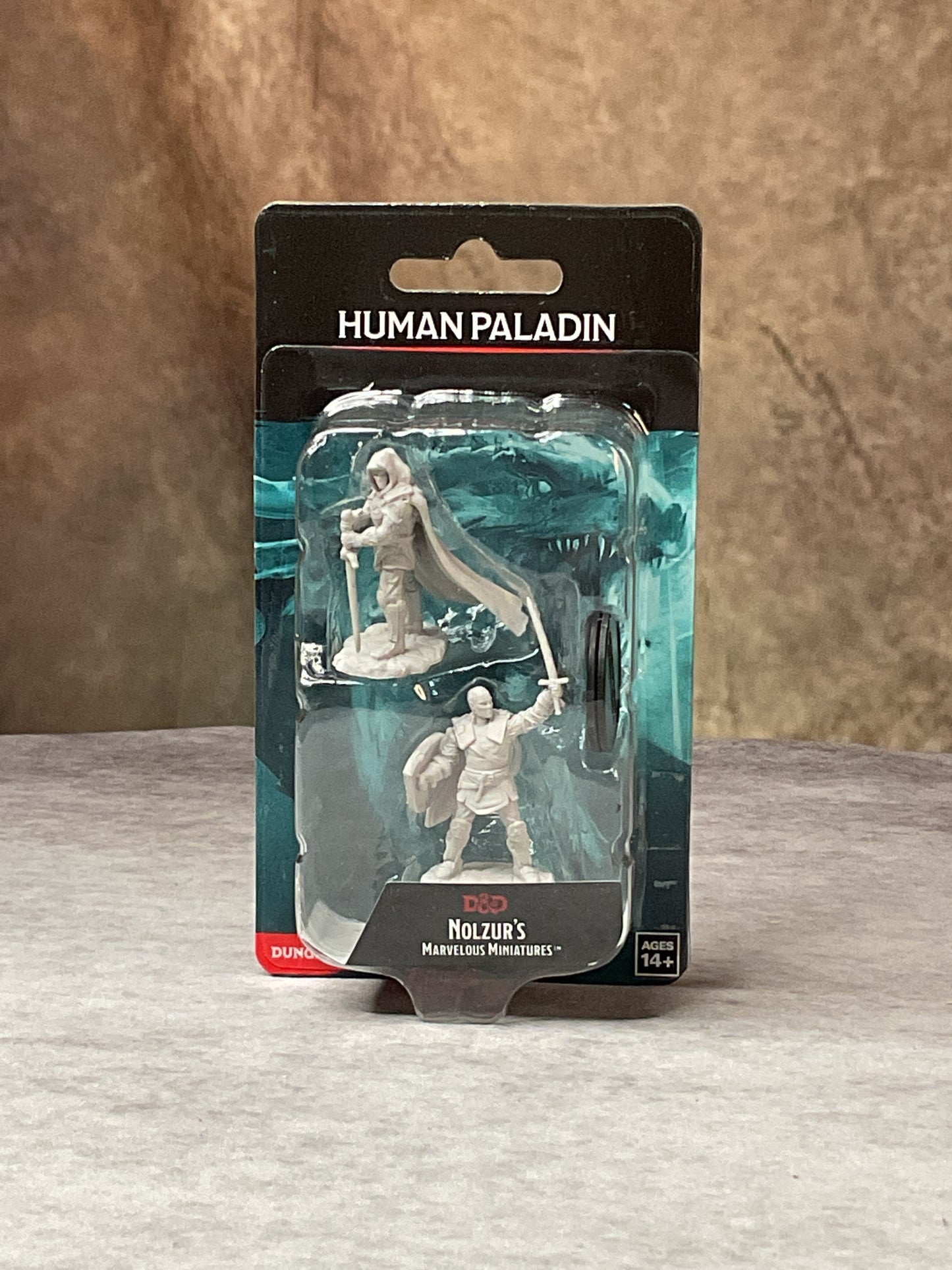 Miniatures – D&D Nolzur's Marvelous Miniatures: Unpainted Minis– Wave 3– Human Male Paladin