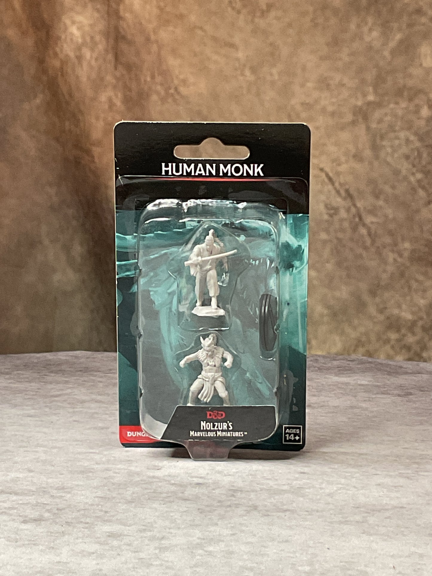 Miniatures – D&D Nolzur's Marvelous Miniatures: Unpainted Minis– Wave 8– Male Human Monk