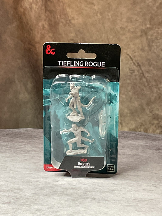 Miniatures – D&D Nolzur's Marvelous Miniatures: Unpainted Minis– Wave 5– Tiefling Male Rogue