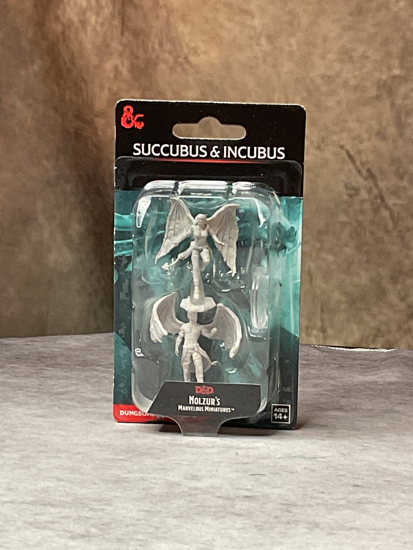 Miniatures – D&D Nolzur's Marvelous Miniatures: Unpainted Minis– Wave 10– Succubus & Incubus