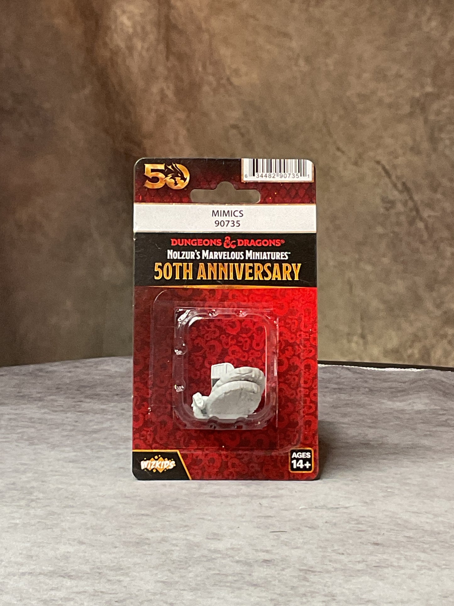 Miniatures – D&D Nolzur's Marvelous Miniatures: Unpainted Minis– 50th Anniversary– Mimics, Limited Edition