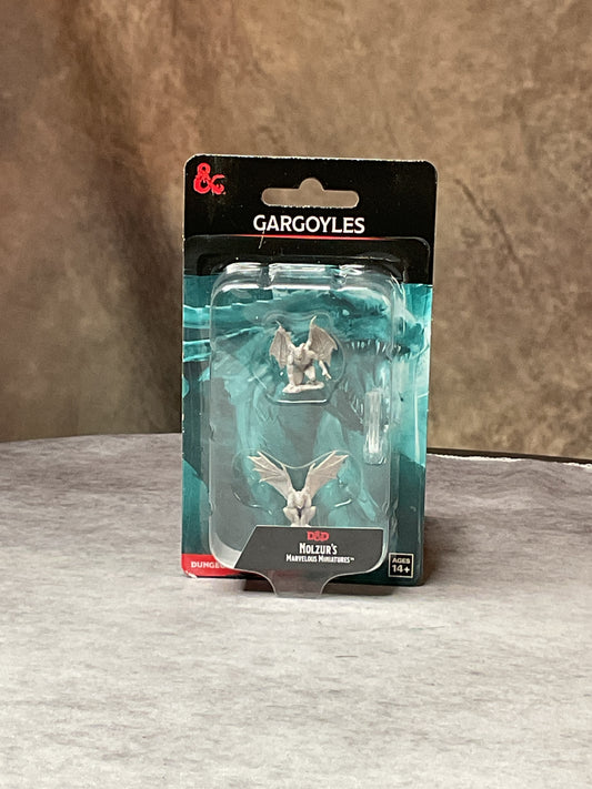 Miniatures – D&D Nolzur's Marvelous Miniatures: Unpainted Minis– Wave 1– Gargoyles