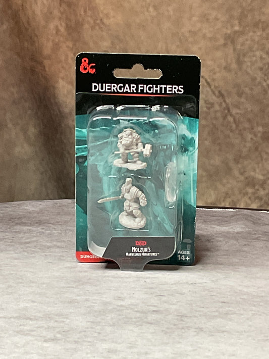 Miniatures – D&D Nolzur's Marvelous Miniatures: Unpainted Minis– Wave 18– Duergar Fighters