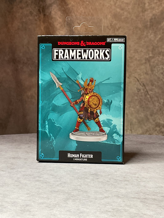 Miniatures – D&D Frameworks: Wave 1– Human Fighter Female