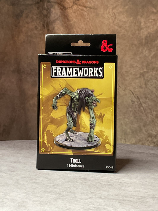 Miniatures – D&D Frameworks: Wave 2A– Troll