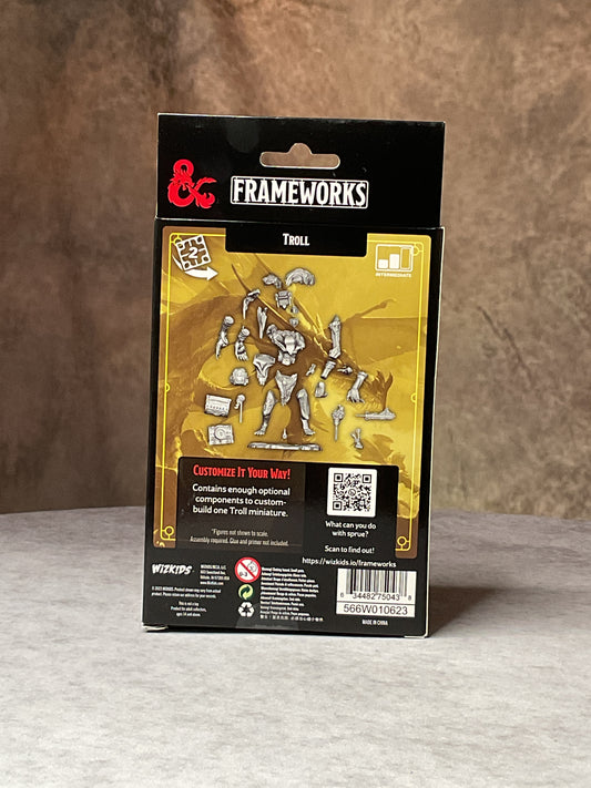 Miniatures – D&D Frameworks: Wave 2A– Troll