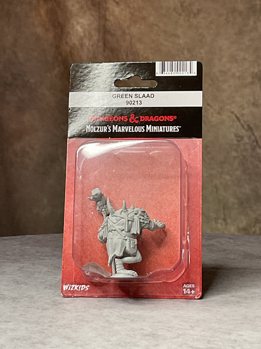 Miniatures – D&D Nolzur's Marvelous Miniatures: Unpainted Minis– Wave 12.5– Green Slaad