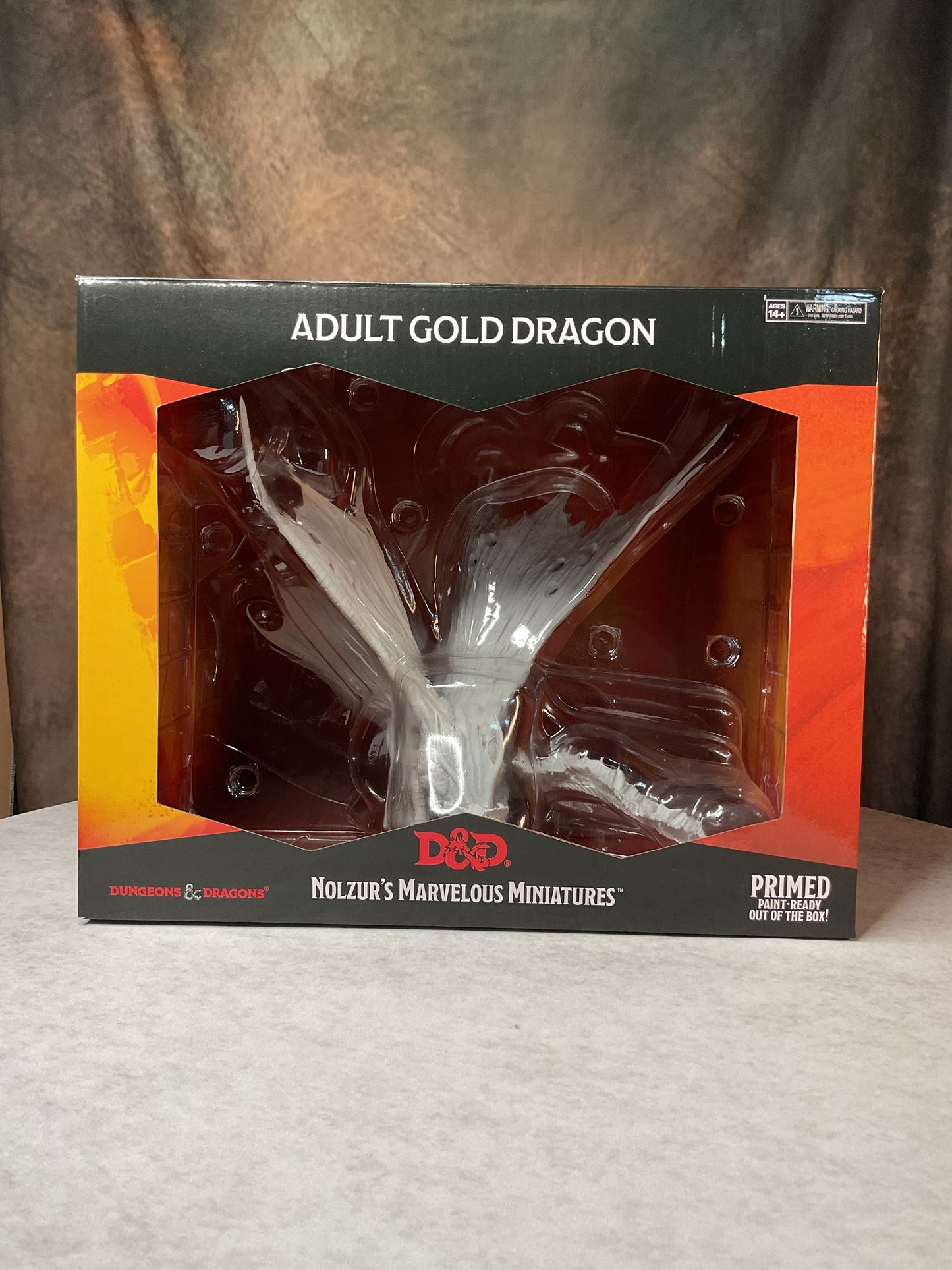 Miniatures – D&D Nolzur's Marvelous Miniatures: Unpainted Minis– Adult Gold Dragon