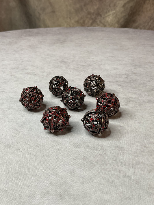 RPG – Lethal Shadows – Dragon’s Blood Dice Set (Hidden)