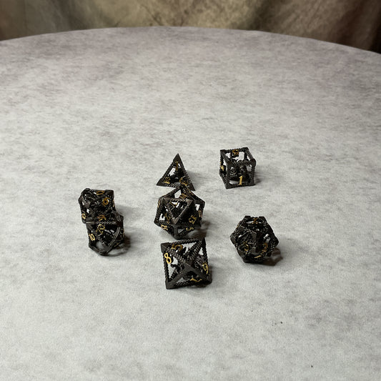 RPG – Lethal Shadows – Dragon’s Shadow Dice Set (Hidden)