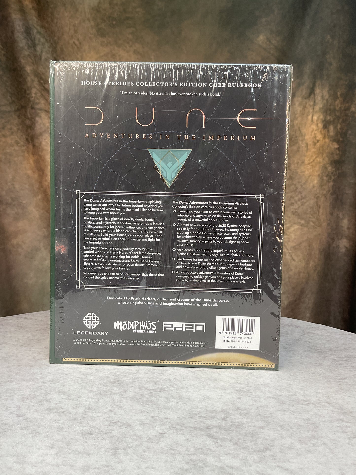 RPGs - Dune Core Rulebook – Atreides Collector’s Ed.