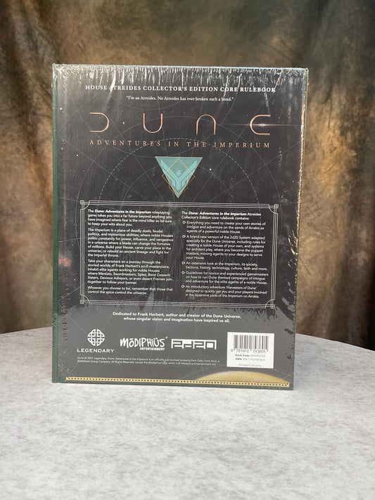 RPGs - Dune Core Rulebook – Atreides Collector’s Ed.