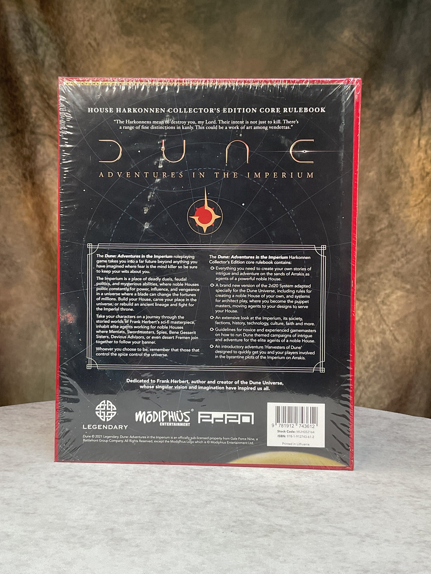 RPGs - Dune Core Rulebook – Harkonnen Collector’s Ed.