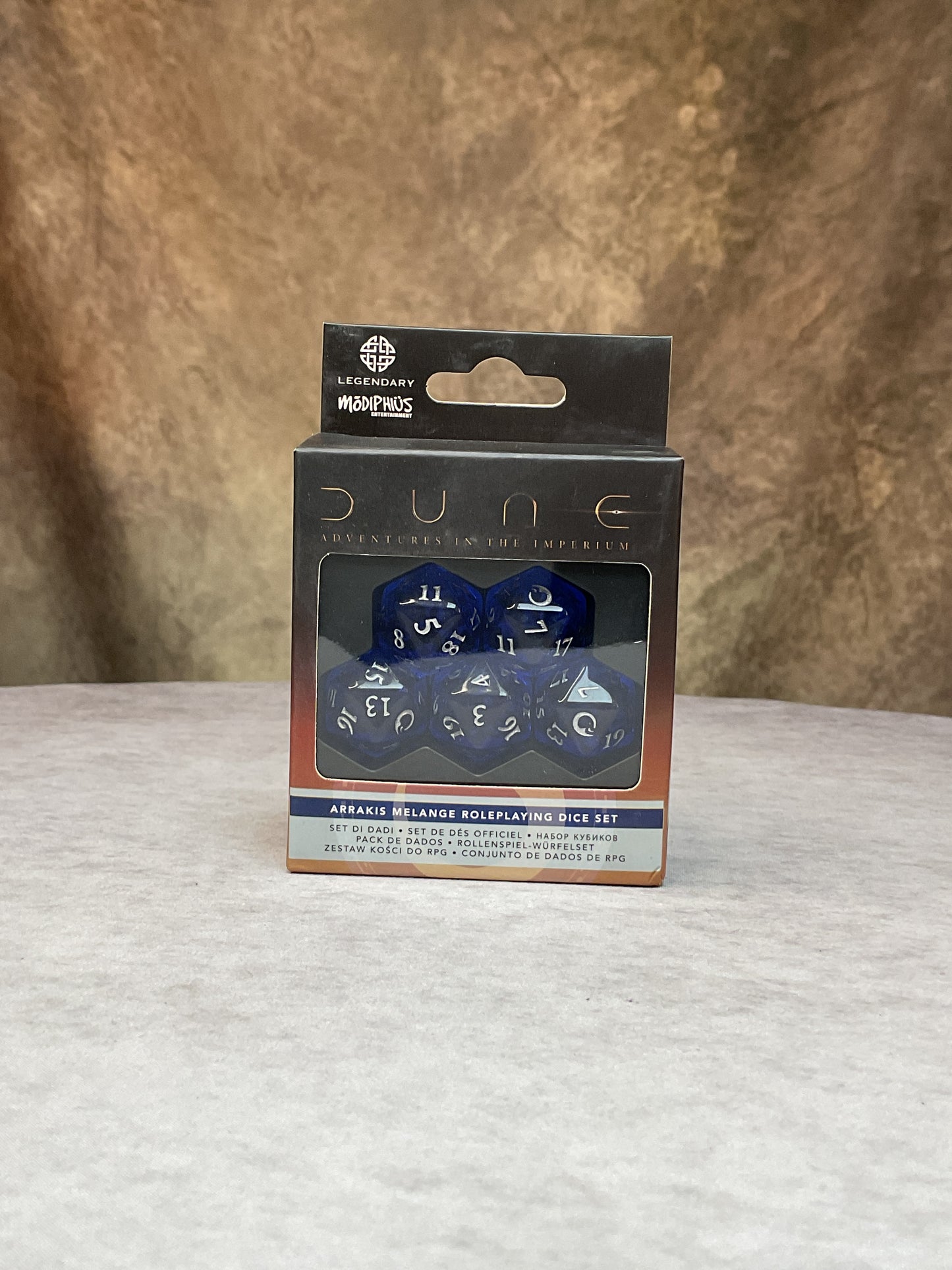 RPGS - Dune Dice Set – Arrakis Melange
