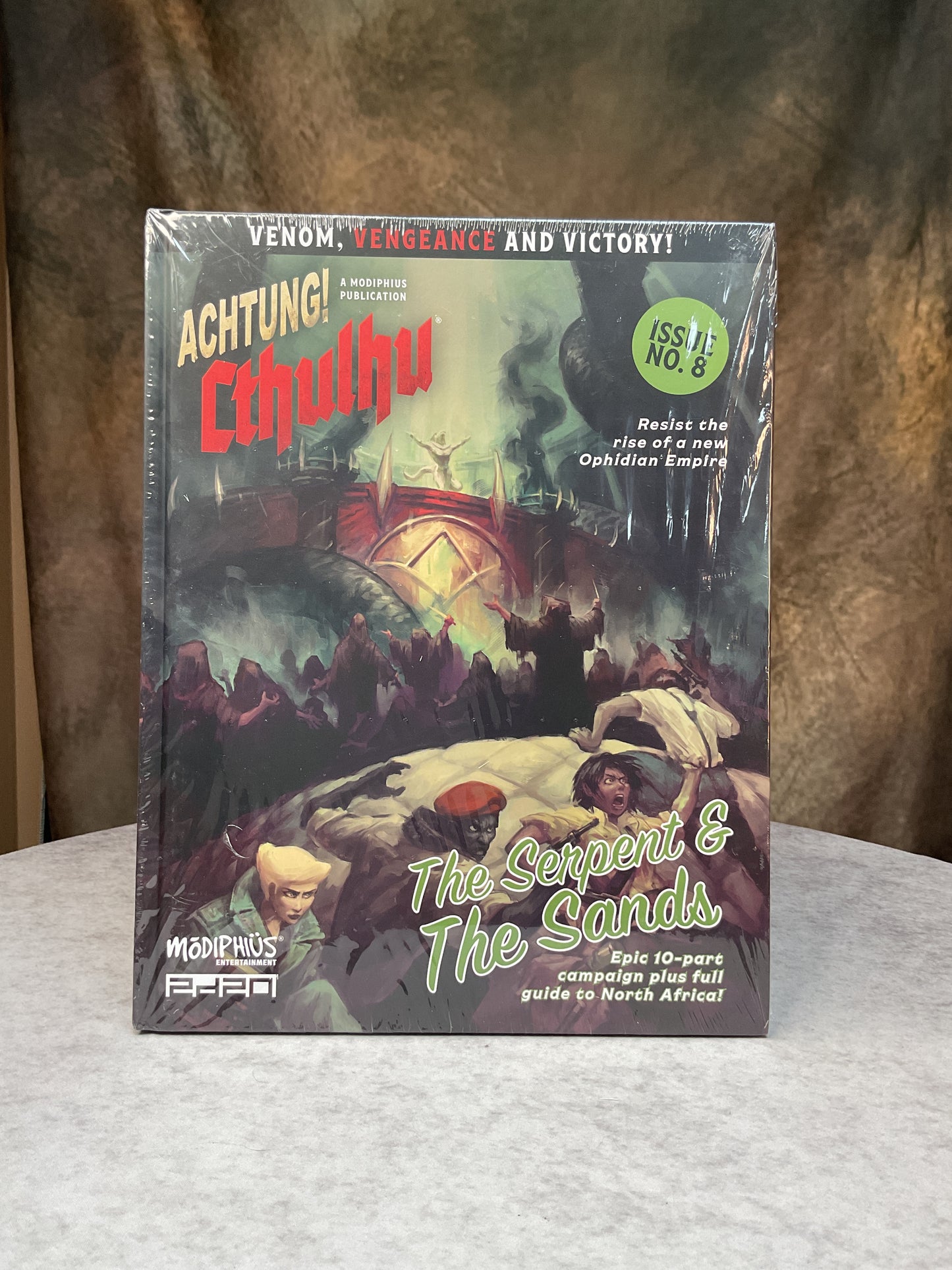 RPGS - Achtung! Cthulhu 2d20: The Serpent and the Sands