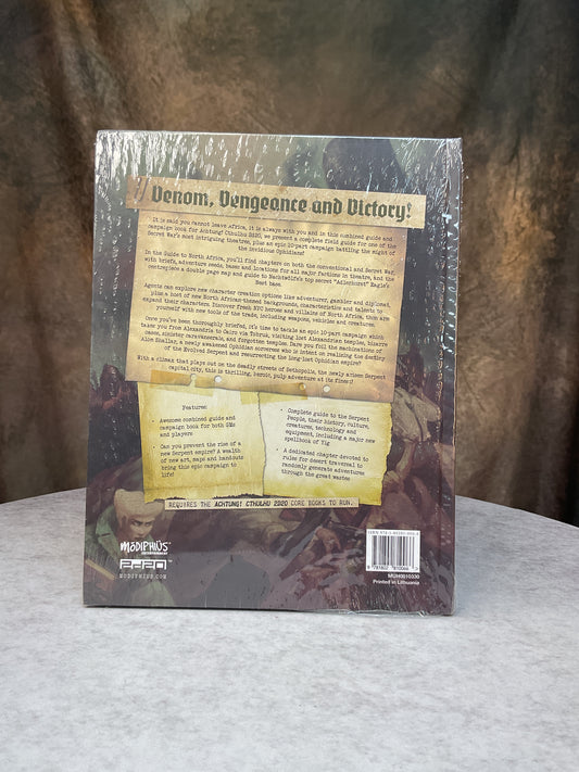 RPGS - Achtung! Cthulhu 2d20: The Serpent and the Sands