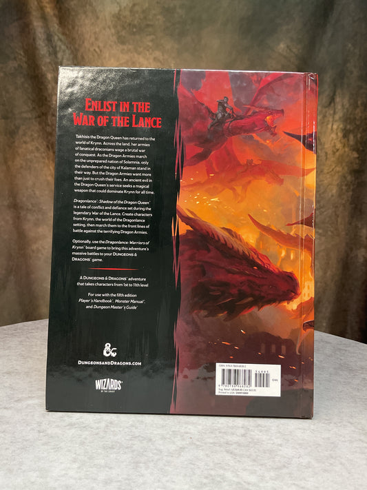 RPGs -   D&D - Dragonlance Shadow of the Dragon Queen