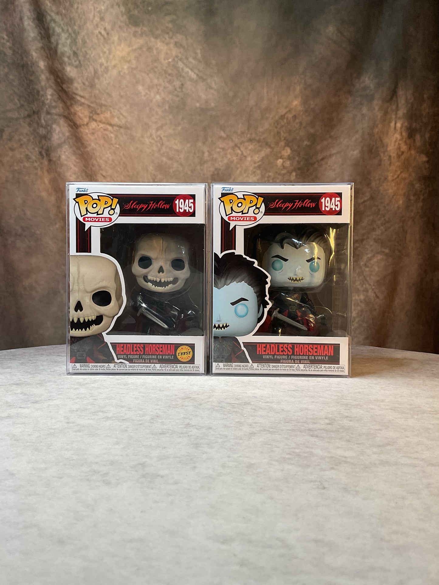 Funko - Sleepy Hollow - Headless Horseman base AND Chase set
