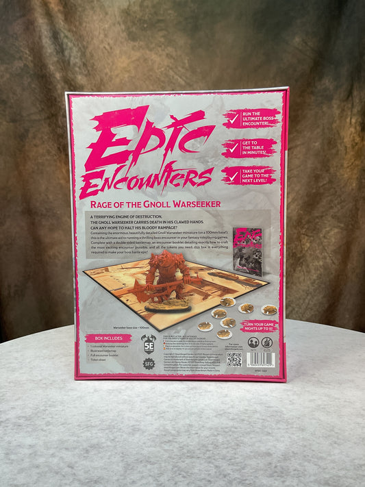 Miniatures – Epic Encounters: Rage of the Gnoll Warseeker