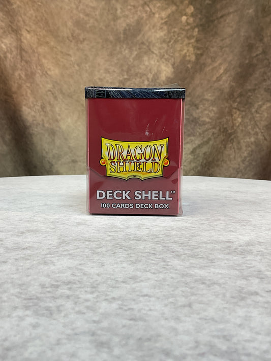 TCG – Dragon Shield – Deck Shell Revised Blood Red / Black