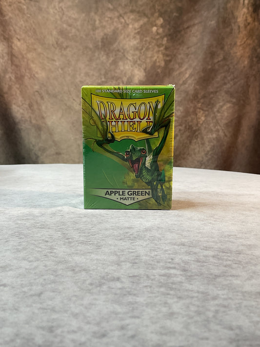 TCG – Dragon Shield – Standard Matte Sleeves Apple Green (100ct)