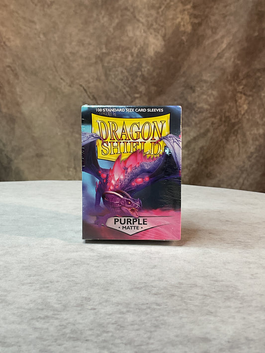 TCG – Dragon Shield – Standard Matte Sleeves Purple (100ct)