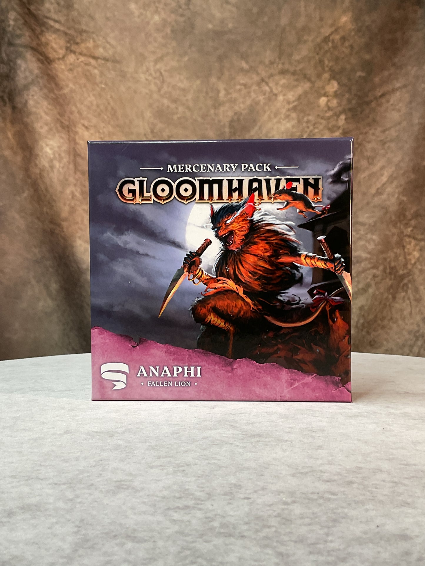 Board Game – Gloomhaven – Mercenary Pack Anaphi, Fallen Lion