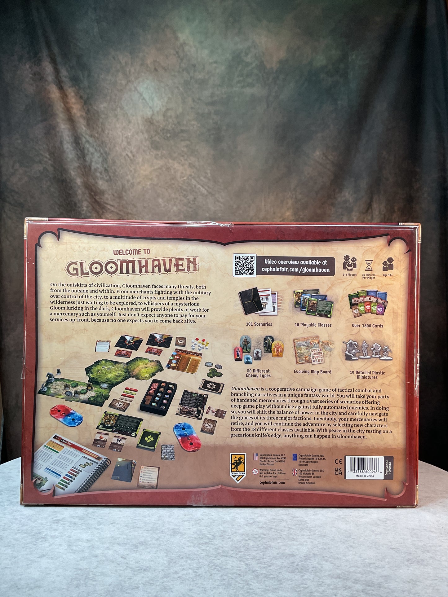 Board Game – Gloomhaven – Gloomhaven Second Edition