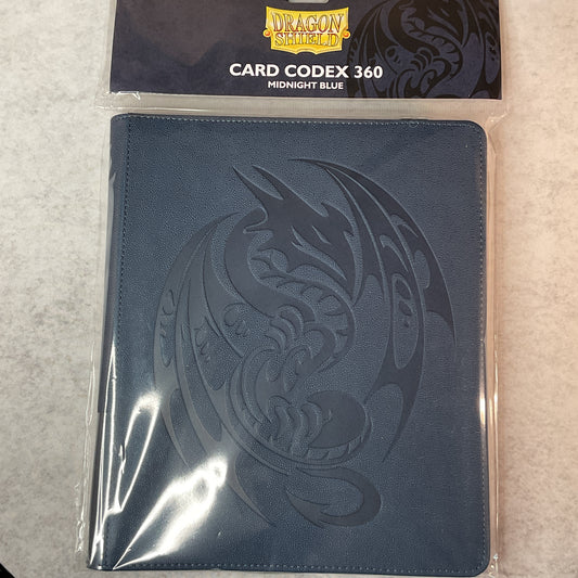 TCG - Dragon Shield - Card Codex Portfolio 360 Midnight Blue