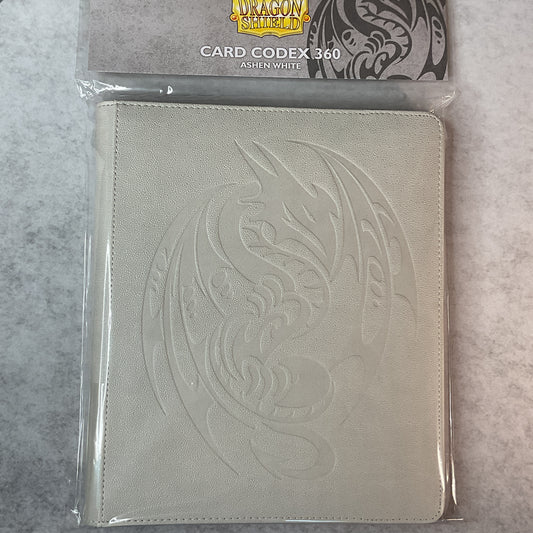 TCG - Dragon Shield - Card Codex Portfolio 360 Ashen White