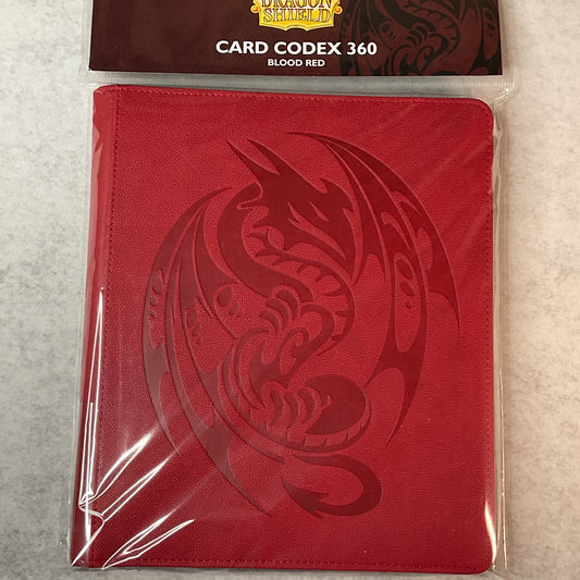 TCG - Dragon Shield - Card Codex Portfolio 360 Blood Red