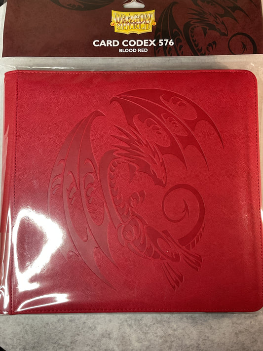 TCG - Dragon Shield - Card Codex Portfolio 576 Blood Red