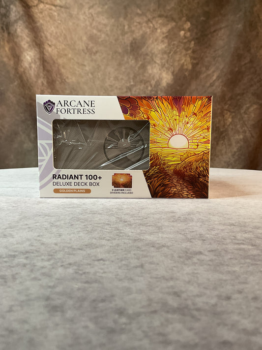 TCG - Arcane Fortress - Radiant 100+ Deluxe Stained Glass Golden Plains