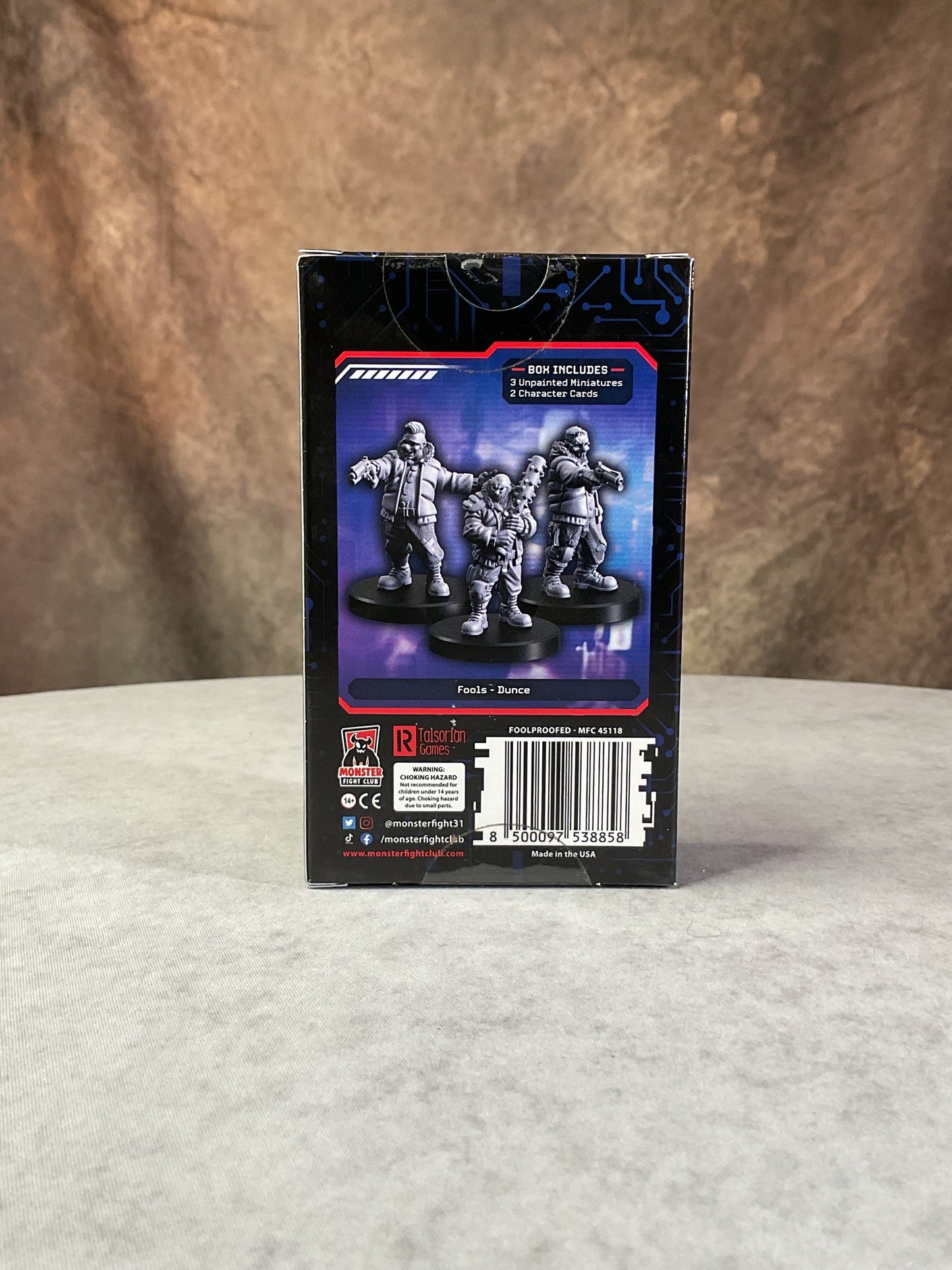 Miniatures - Monster Fight Club - Cyberpunk: Combat Zone Foolproofed Expansion