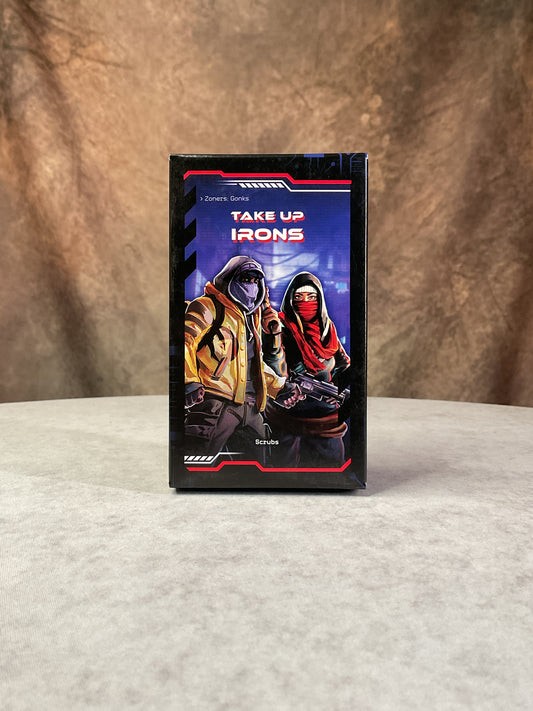 Miniatures - Monster Fight Club - Cyberpunk: Combat Zone Take Up Irons Expansion