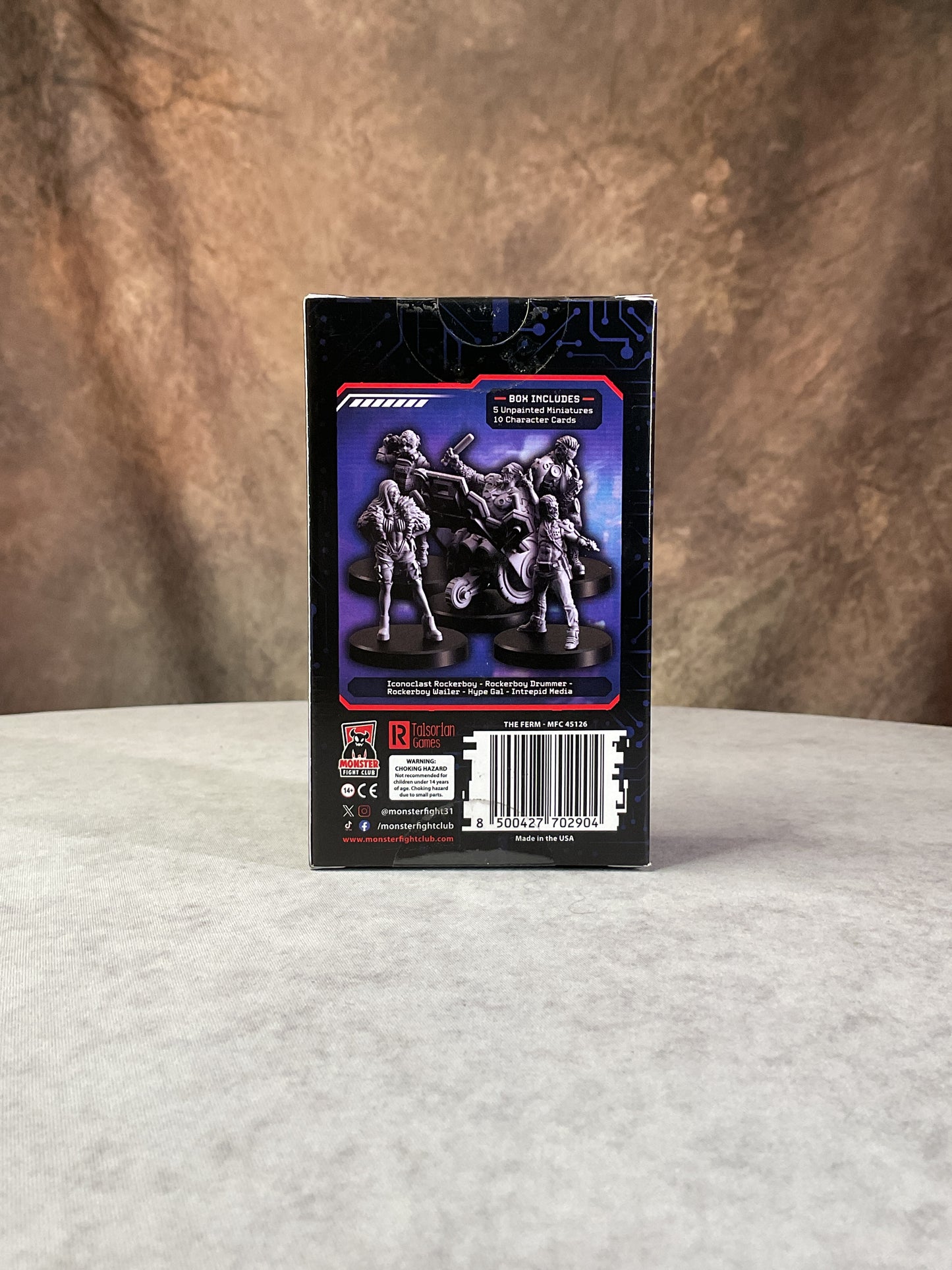 Miniatures - Monster Fight Club - Cyberpunk: Combat Zone The Ferm Expansion