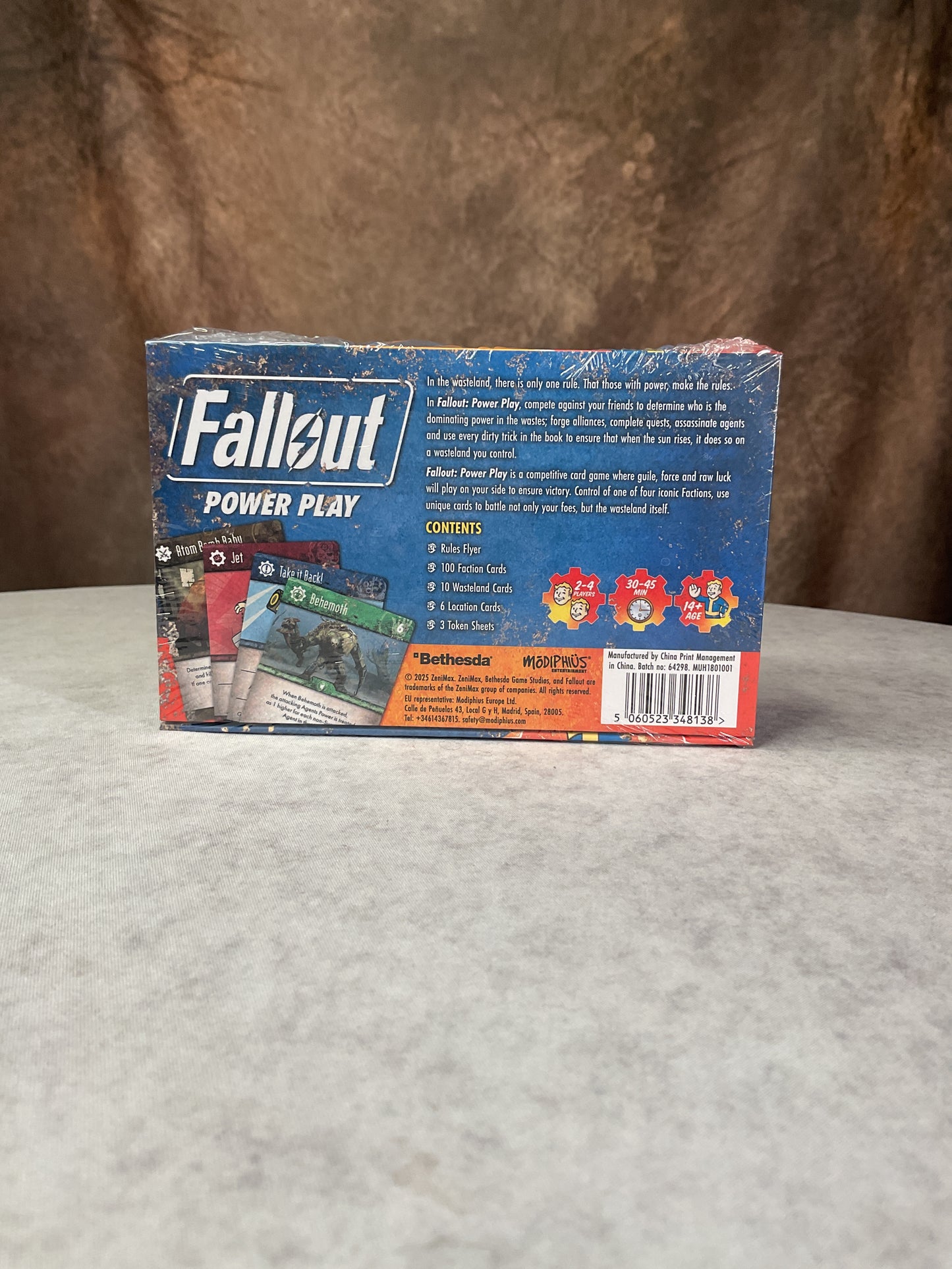 Board Game - Modiphius Entertainment - Fallout: Power Play